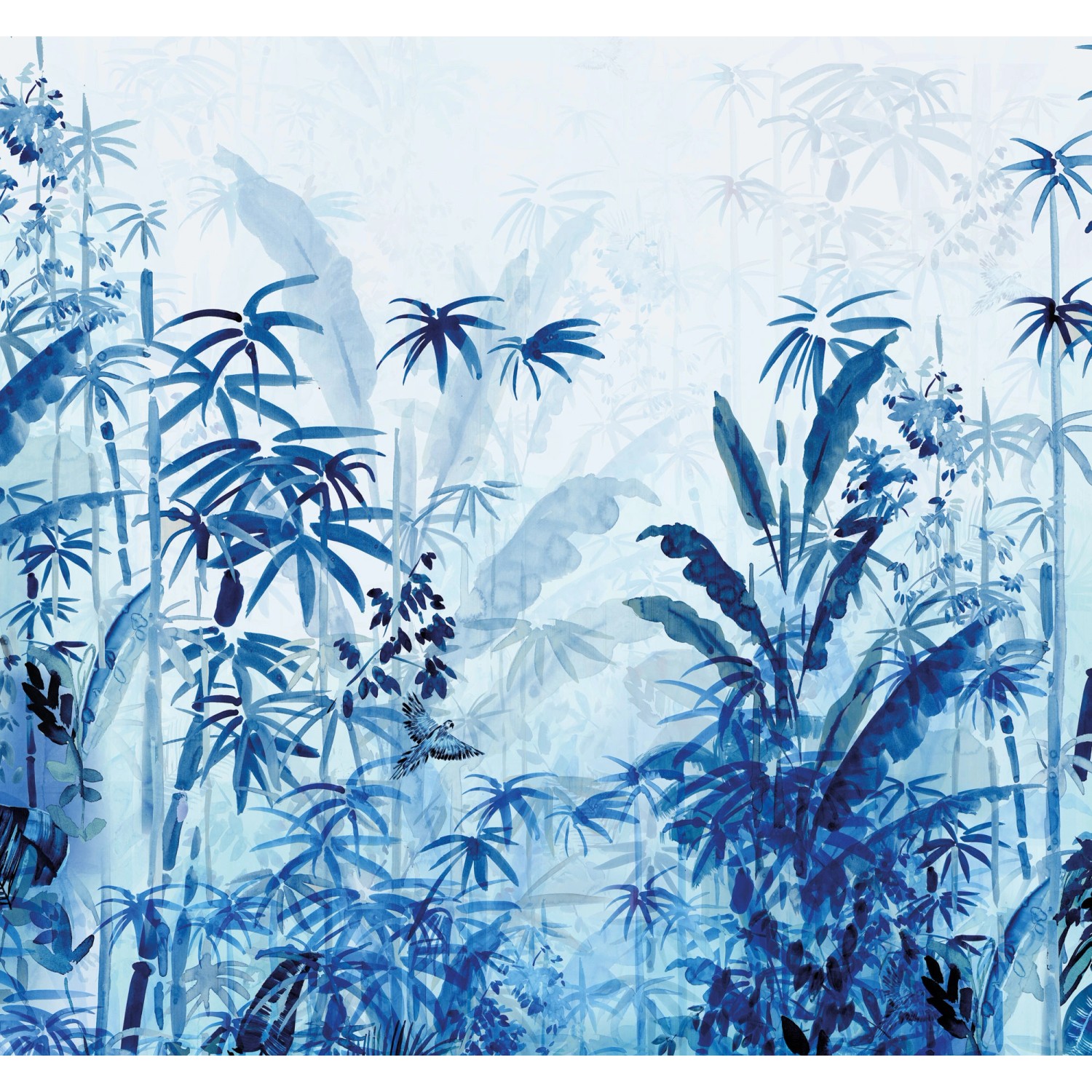 Komar Fototapete Vlies Blue Jungle  300 x 280 cm