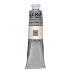 Tube Lukas Cryl Studio Premium Acrylfarbe, 75 ml, Beige. Künstlerbedarf.