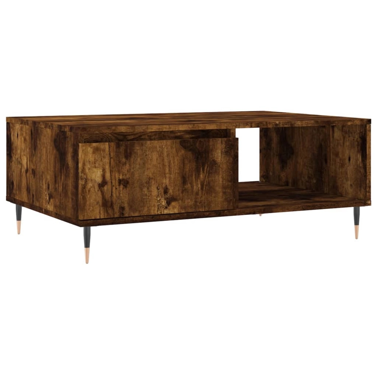 vidaXL Couchtisch Räuchereiche 90x60x35 cm Holzwerkstoff 827057 günstig online kaufen