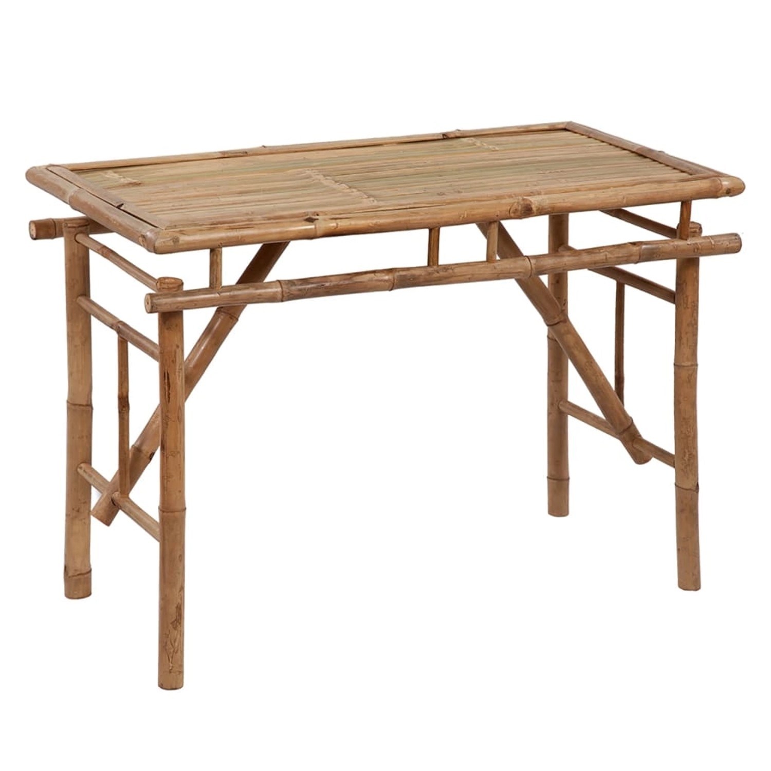 vidaXL Gartentisch Klappbar 115x50x75 cm Bambus 341745 günstig online kaufen