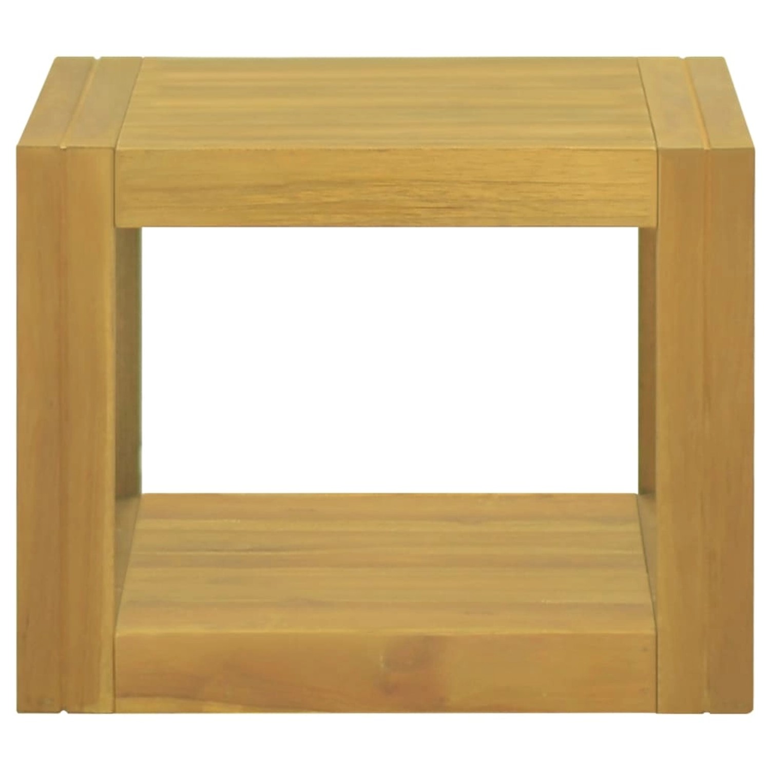 vidaXL Wand-Badregal 45x45x35 cm Massivholz Teak günstig online kaufen