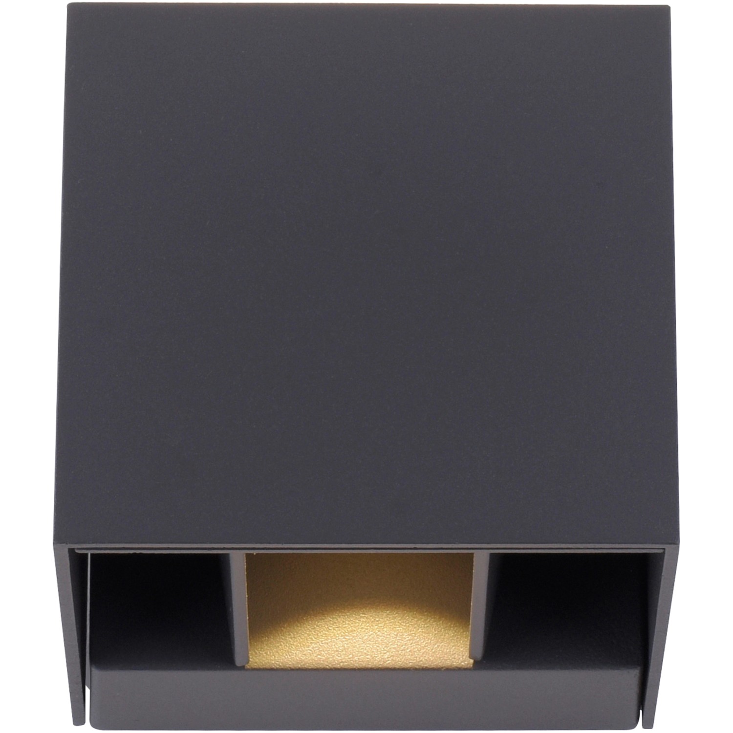 Moderne Paul Neuhaus LED Wandleuchte Block in Anthrazit, 98x93cm, für Aussenbereiche.