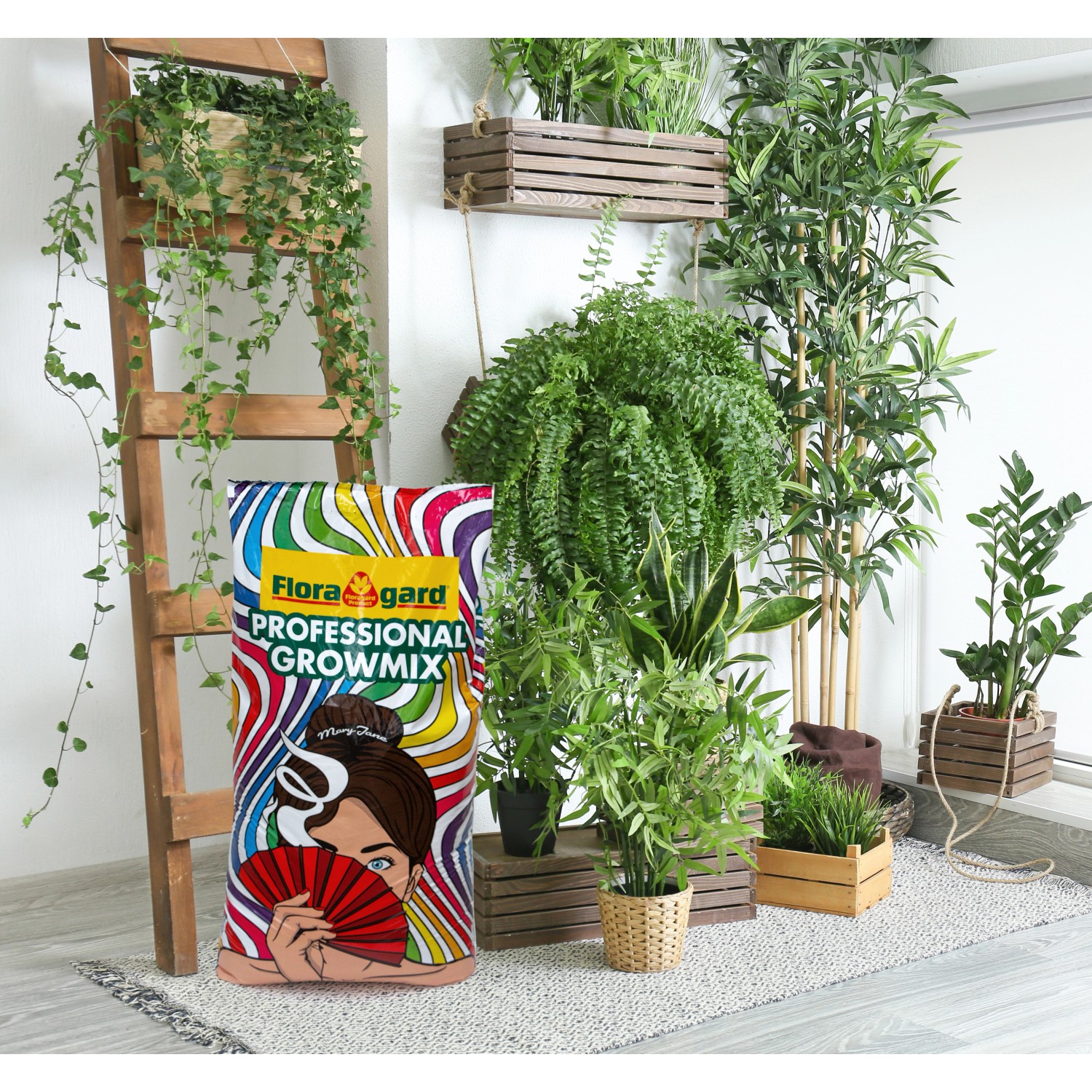 Floragard SpezialerdeGrowmix 70 l Topfsubstrat mit Perlite und
