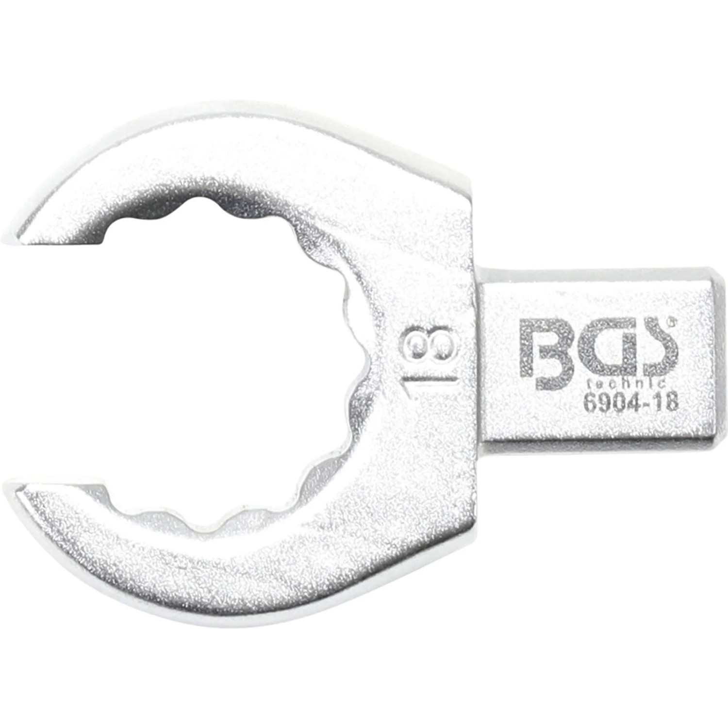BGS Einsteck Ringschlüssel Offen 18 Mm Aufnahme 9 X 12 Mm 6904 18