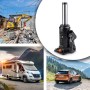 STAHLWERK Hydraulikheber 4T, schwarz, Hub 180-350mm. Ideal für Autos, Wohnmobile & Baumaschinen. Wartung & Reparatur.