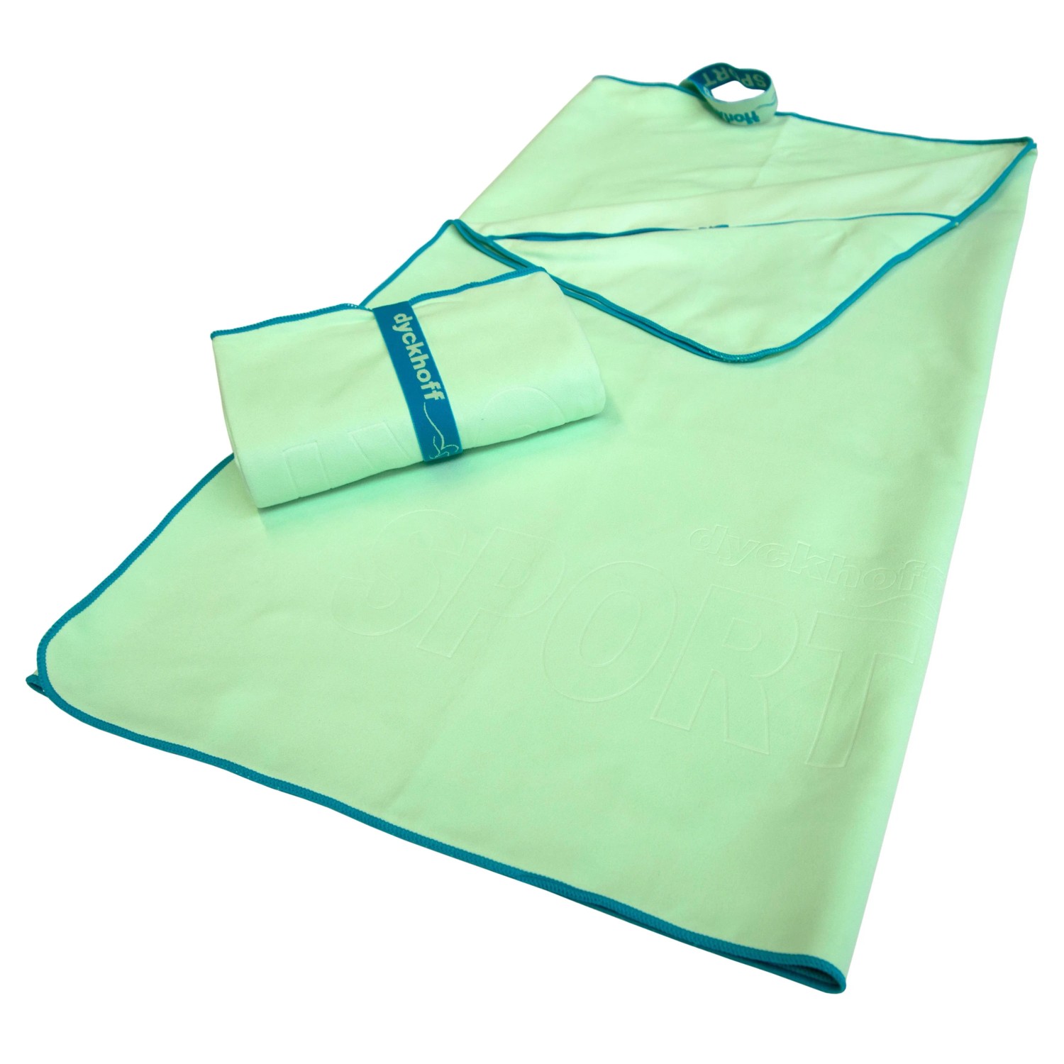 Dyckhoff Sporttuch Sports Mikrofaser Neo Mint 60 x 120 cm