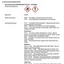 Sicherheitshinweise: Gefahrensymbole und Warnhinweise zu Inhaltsstoffen.