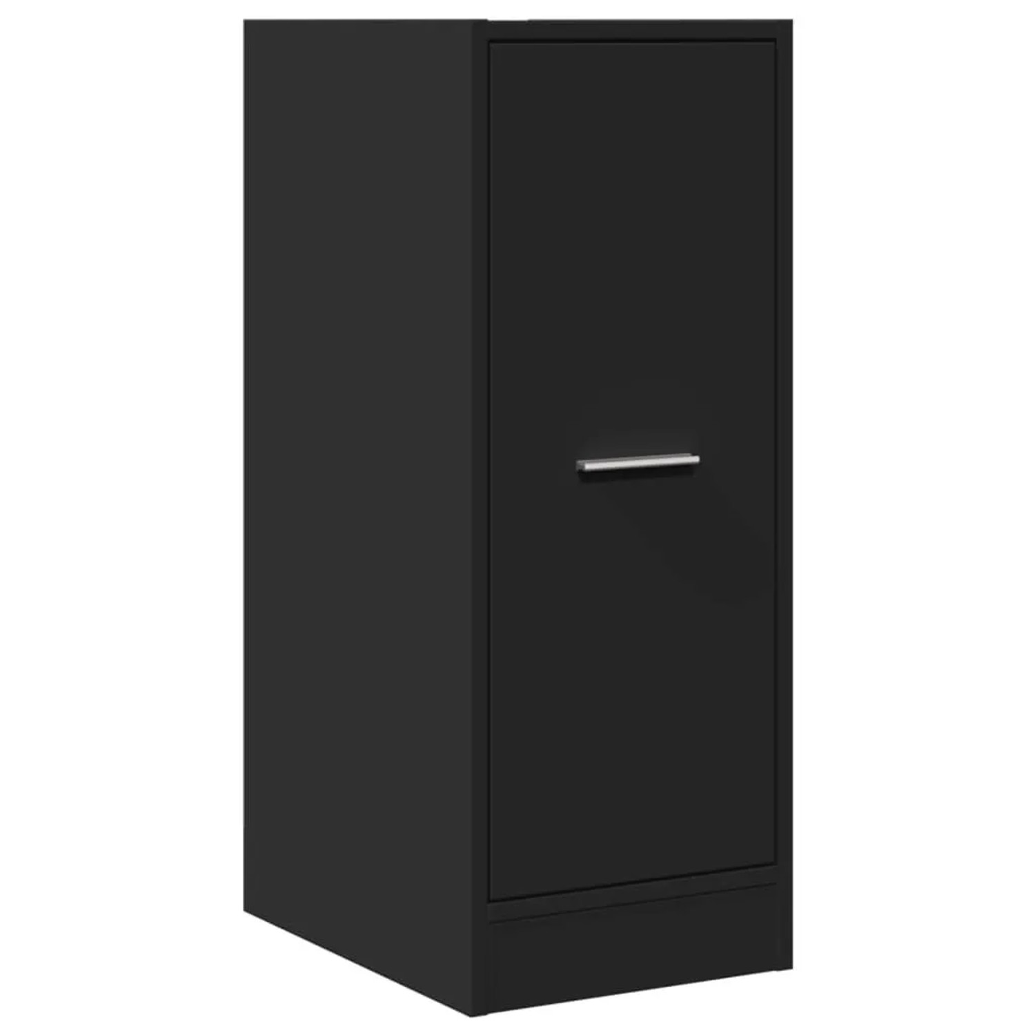vidaXL Apothekerschrank Schwarz 30x41x77,5 cm Holzwerkstoff 855152 günstig online kaufen