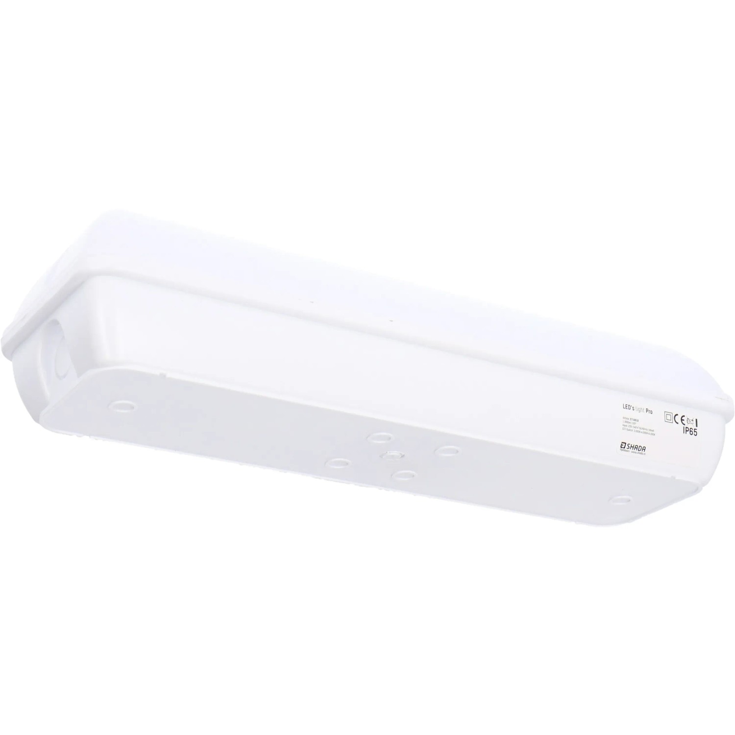 Weiße LED-Feuchtraumleuchte Strip, 11W, 30cm, geeignet für Bad & Keller.