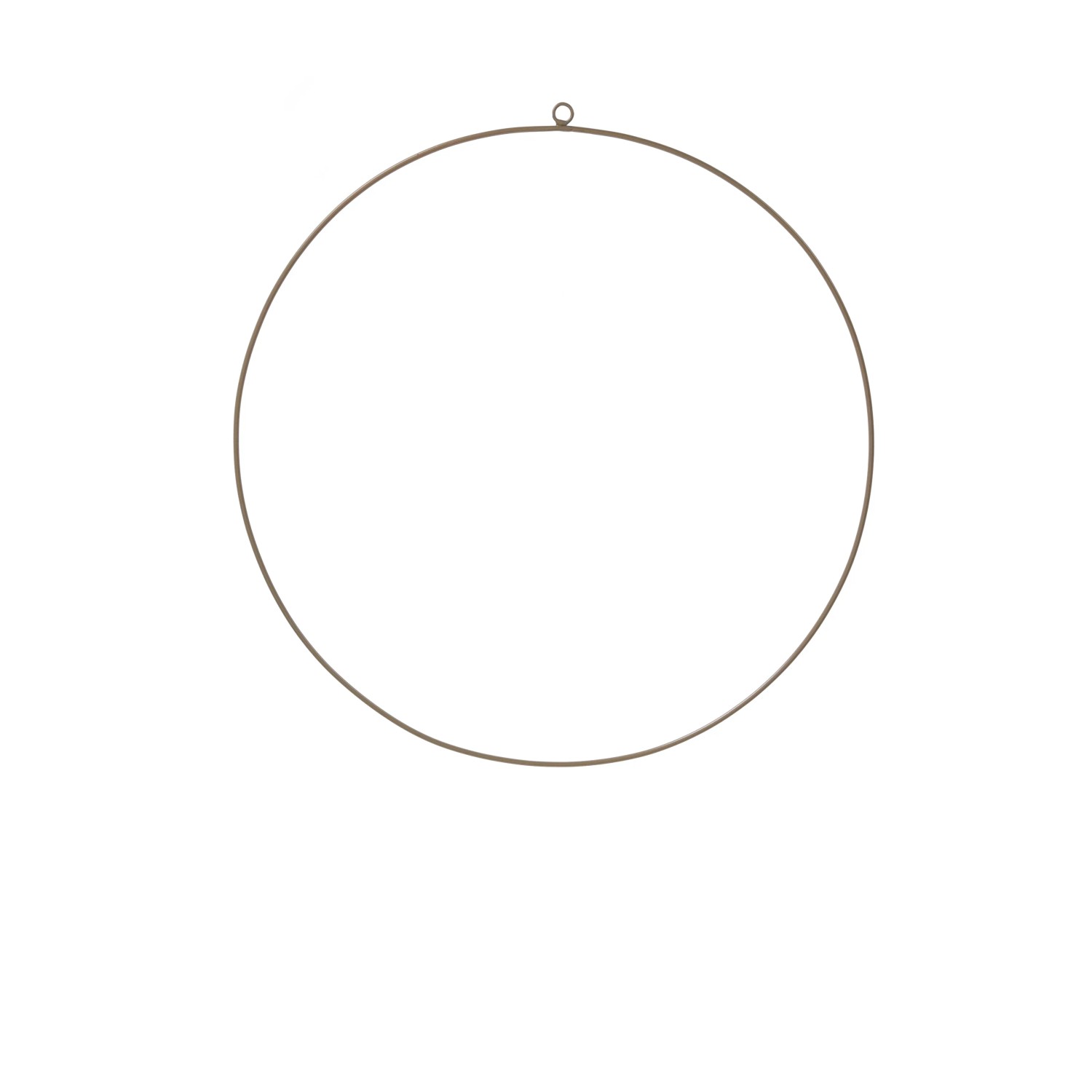 Metall-Ring 30 warm-weiße LEDs Ø 28 cm