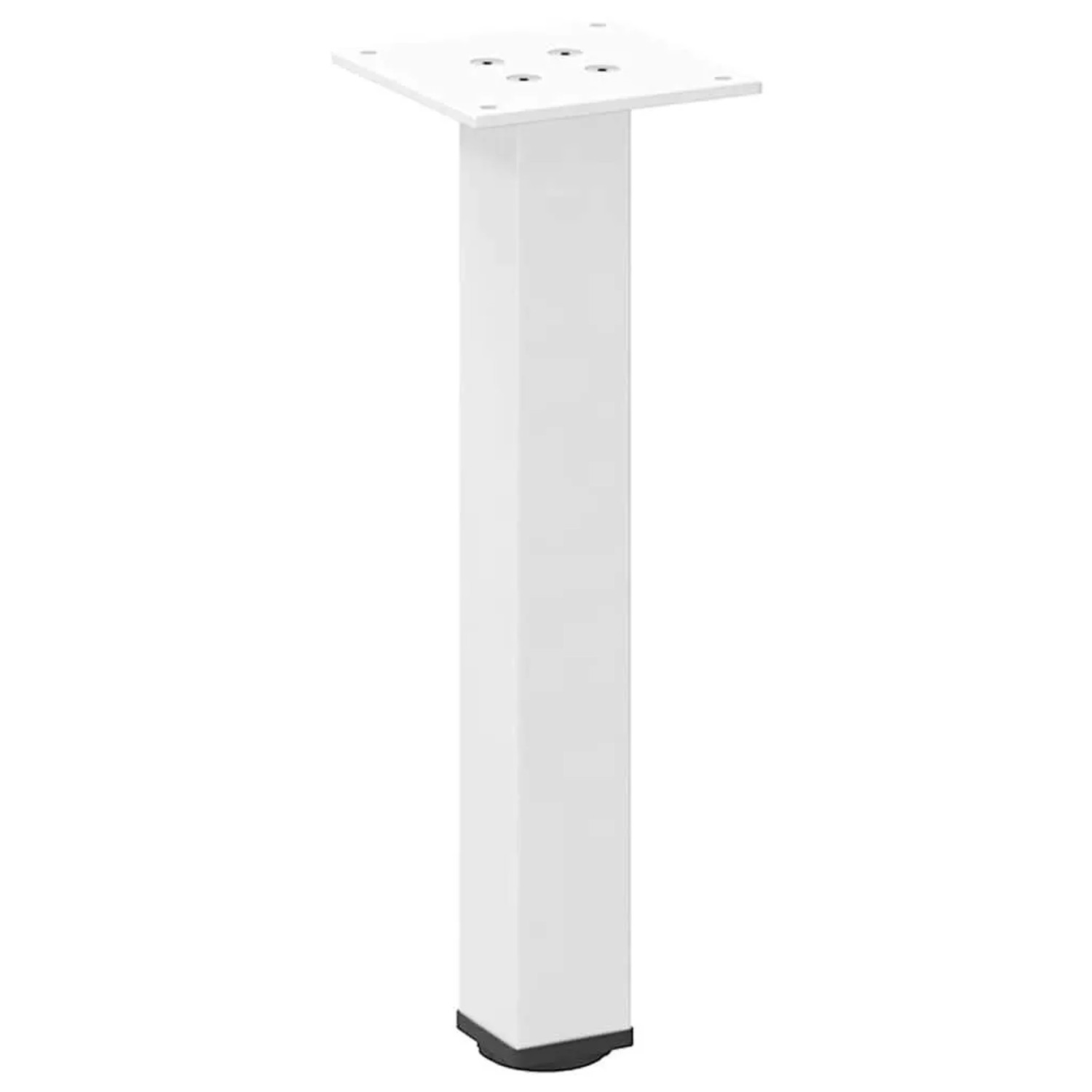 vidaXL Couchtischbeine 4 Stk Weiß 42-44 cm Stahl 4012453_3