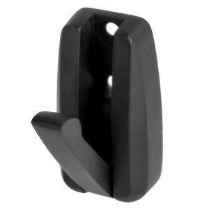 SOTECH Garderobenhaken Klappbar HIPPO Schwarz Matt