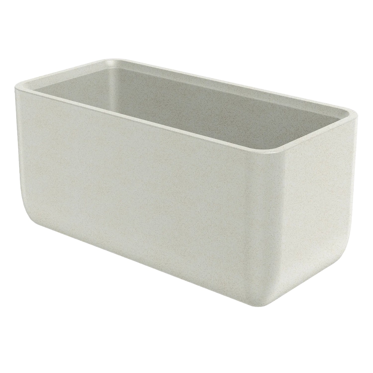 Prosperplast Blumentopf Molta Case 80 cm x 38 cm x 37 cm Sand