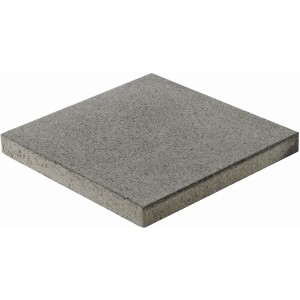 Terrassenplatte Almelo, anthrazit, 50x50x5 cm. Betonplatte für Terrasse und Gehwege.