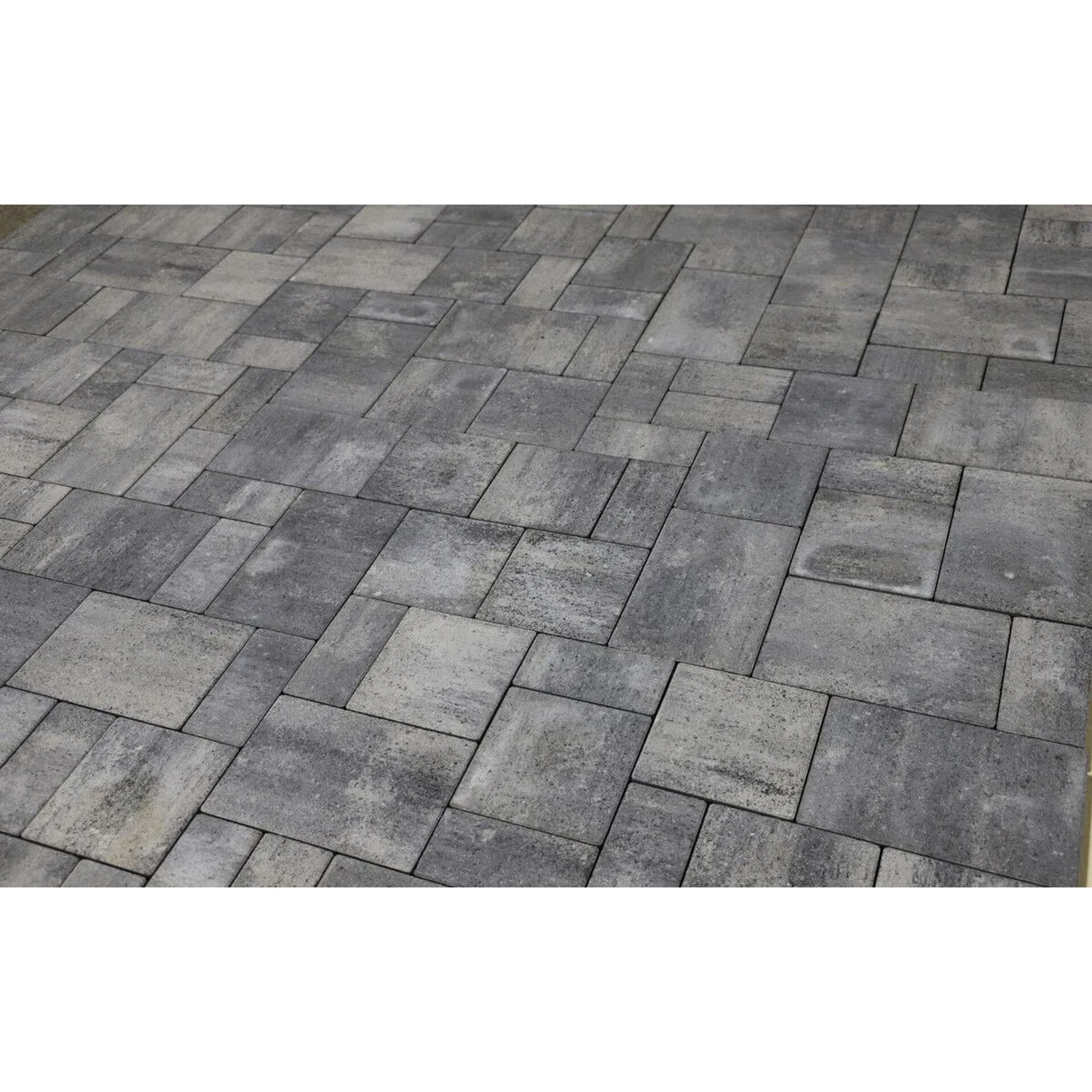 EHL Pflaster Tresa Formatmix 5 cm Weiß-Anthrazit_3