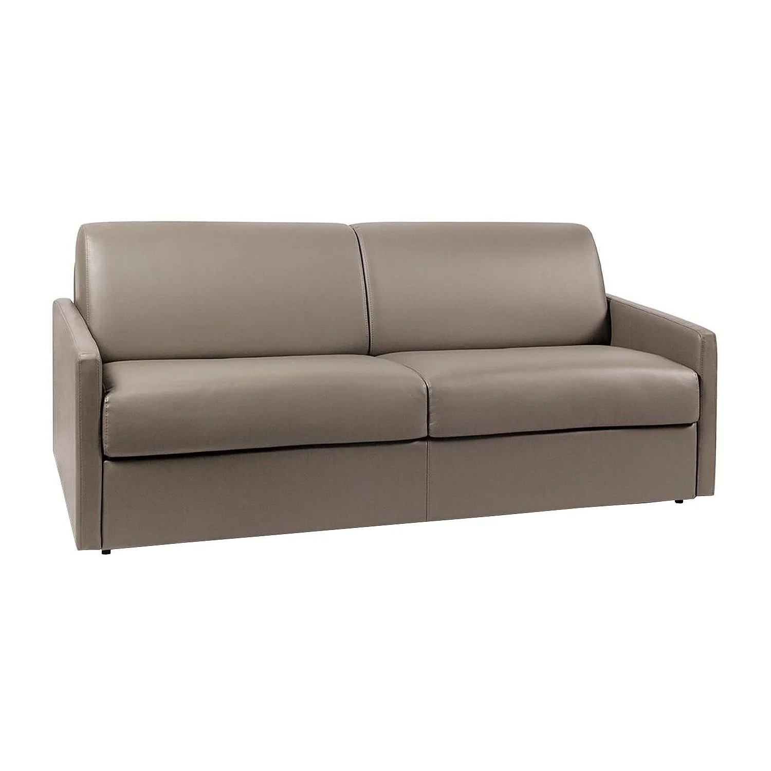 Vente-unique Schlafsofa Calife Taupe 190 cm