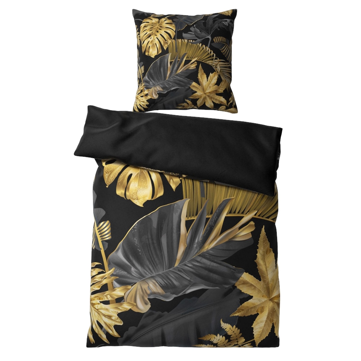 SANILO Bettwäsche 2-teilig Golden Leaves