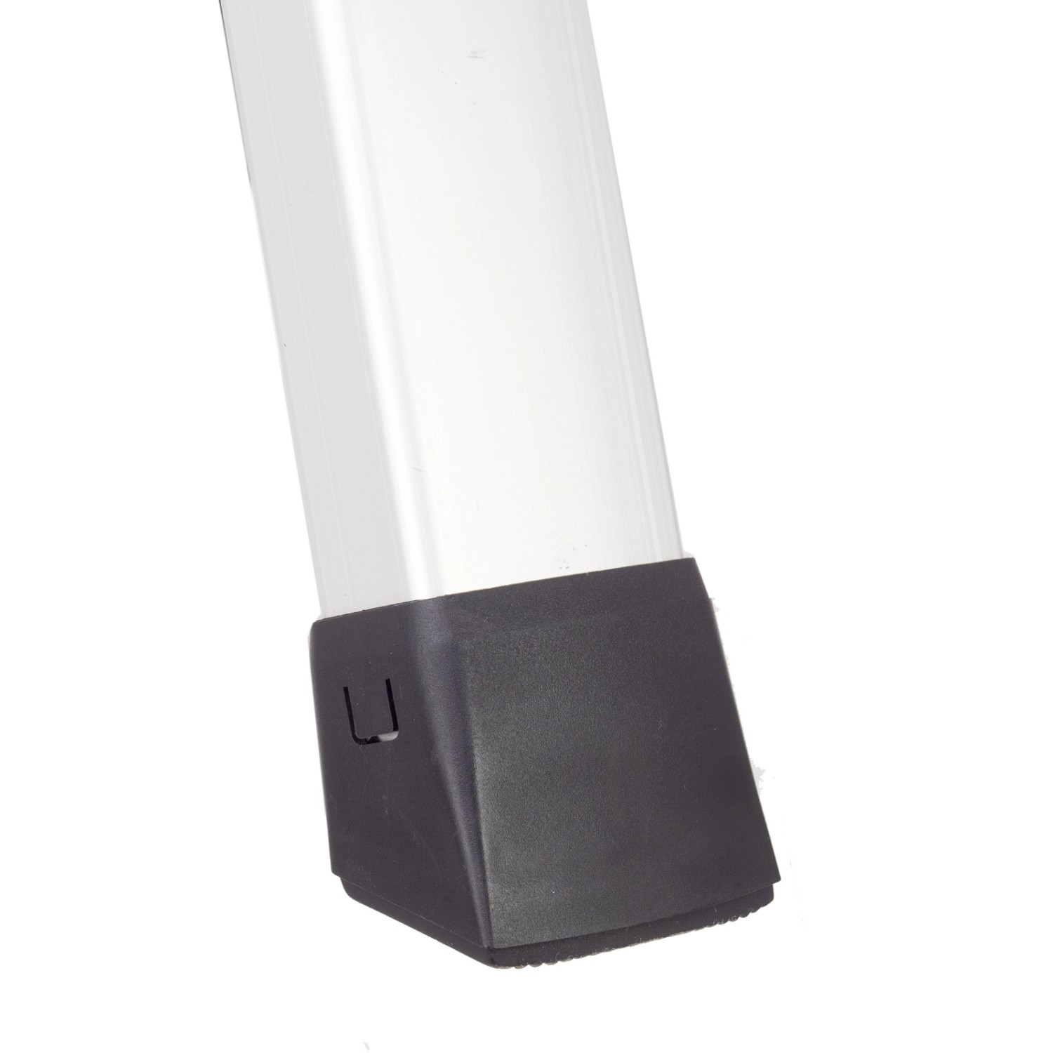 TRUTZHOLM Alu Trittleiter 4 Stufig Klappbar mit Handlauf 150kg Silber_4