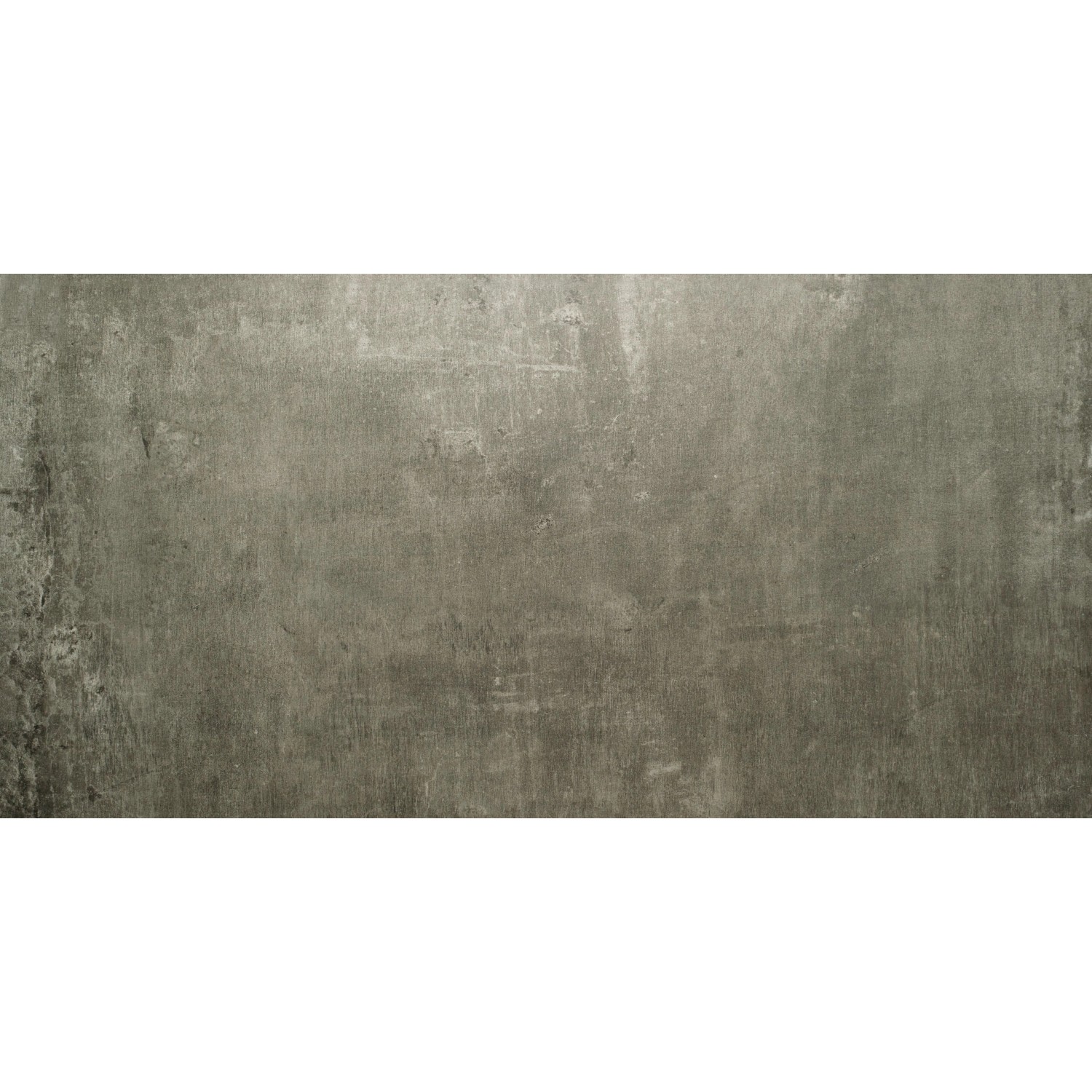 Bodenfliese Tribeca Feinsteinzeug Dunkelgrau poliert Glänzend 60 cm x 120 cm