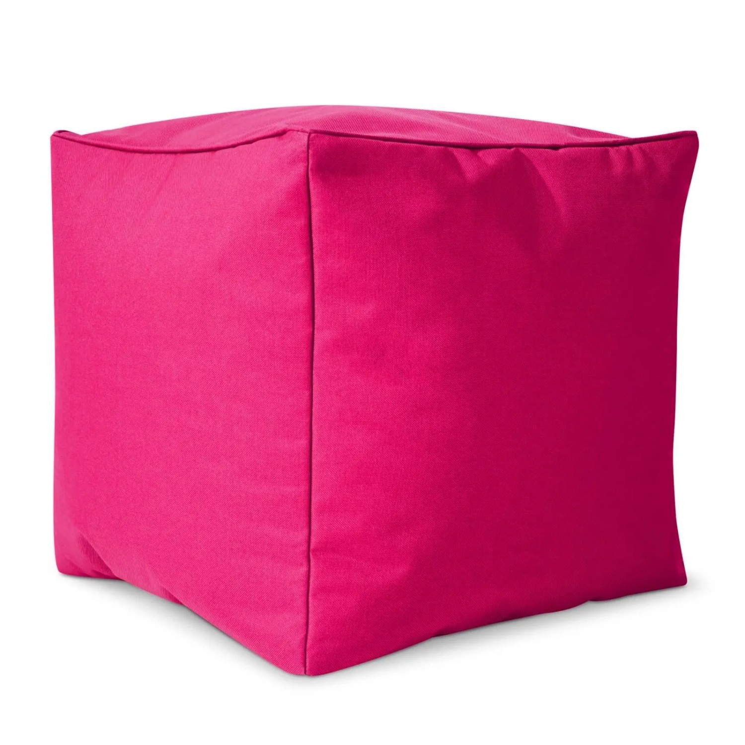Green Bean Sitzhocker Cube 40 x 40 x 40 cm Wetterfest Waschbarer Bezug Pink