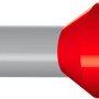 Hilpress Aderendhülse, isoliert, rot, 10 mm², 21 mm lang.