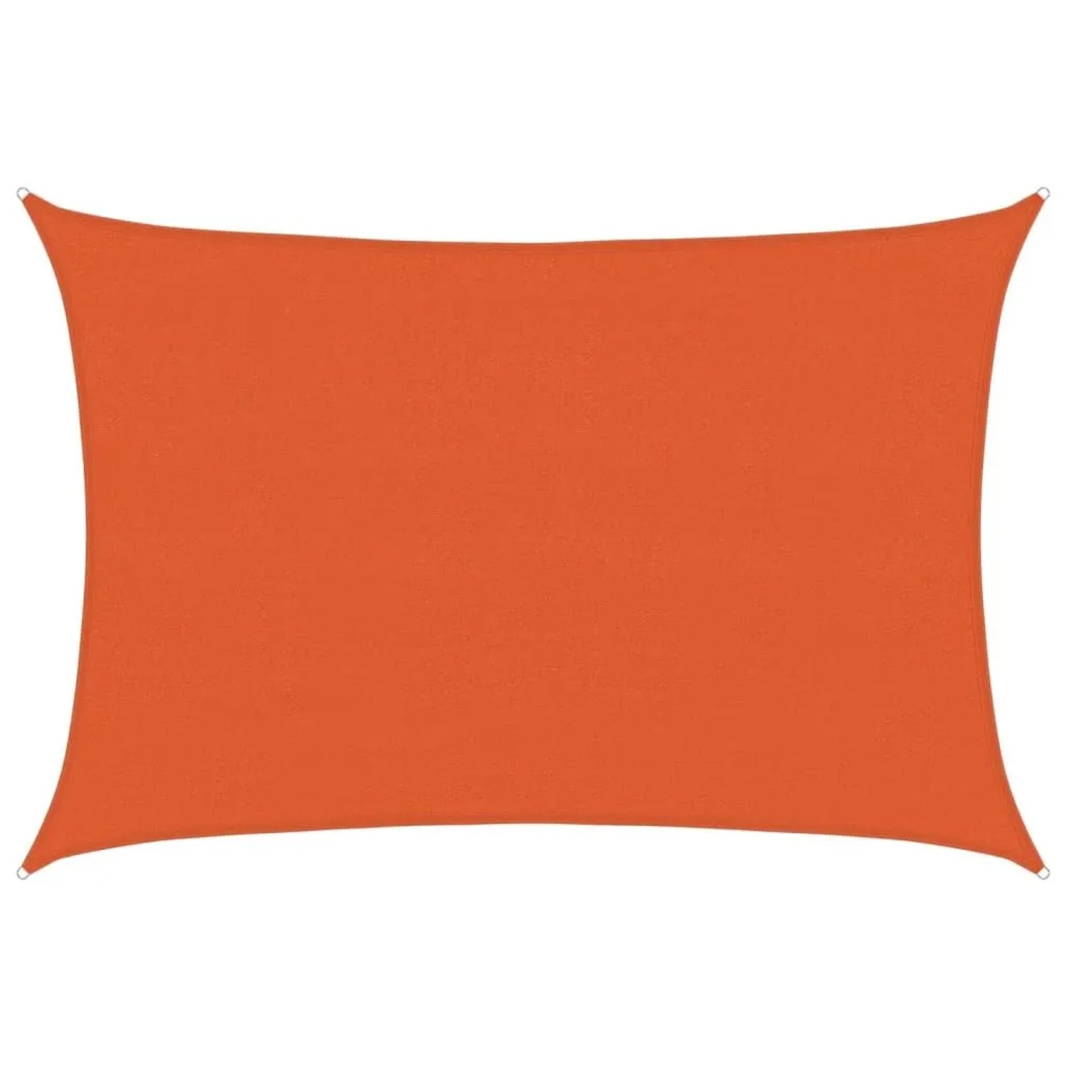 Furnicato Sonnensegel 160 G M² Rechteckig Orange 4x5 M Hdpe