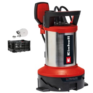 Einhell GE-DP 7535 N LL Eco Flutset: 2-in-1 Klar- & Schmutzwasserpumpe mit Zubehör.