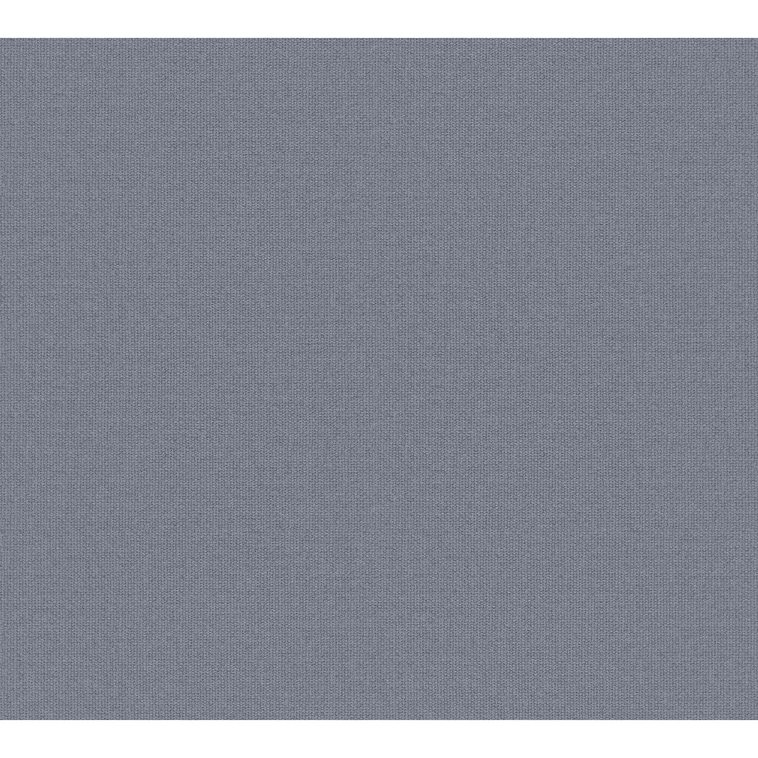 PROFHOME 387447-GU Uni Tapete Textiloptik Matt Tauben-Blau Blau-Grau 0,53 m günstig online kaufen