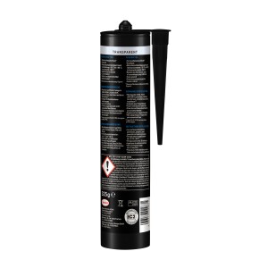 Pattex Montagekleber Metall Transparent, 325g Kartusche für starke Metallverklebungen.