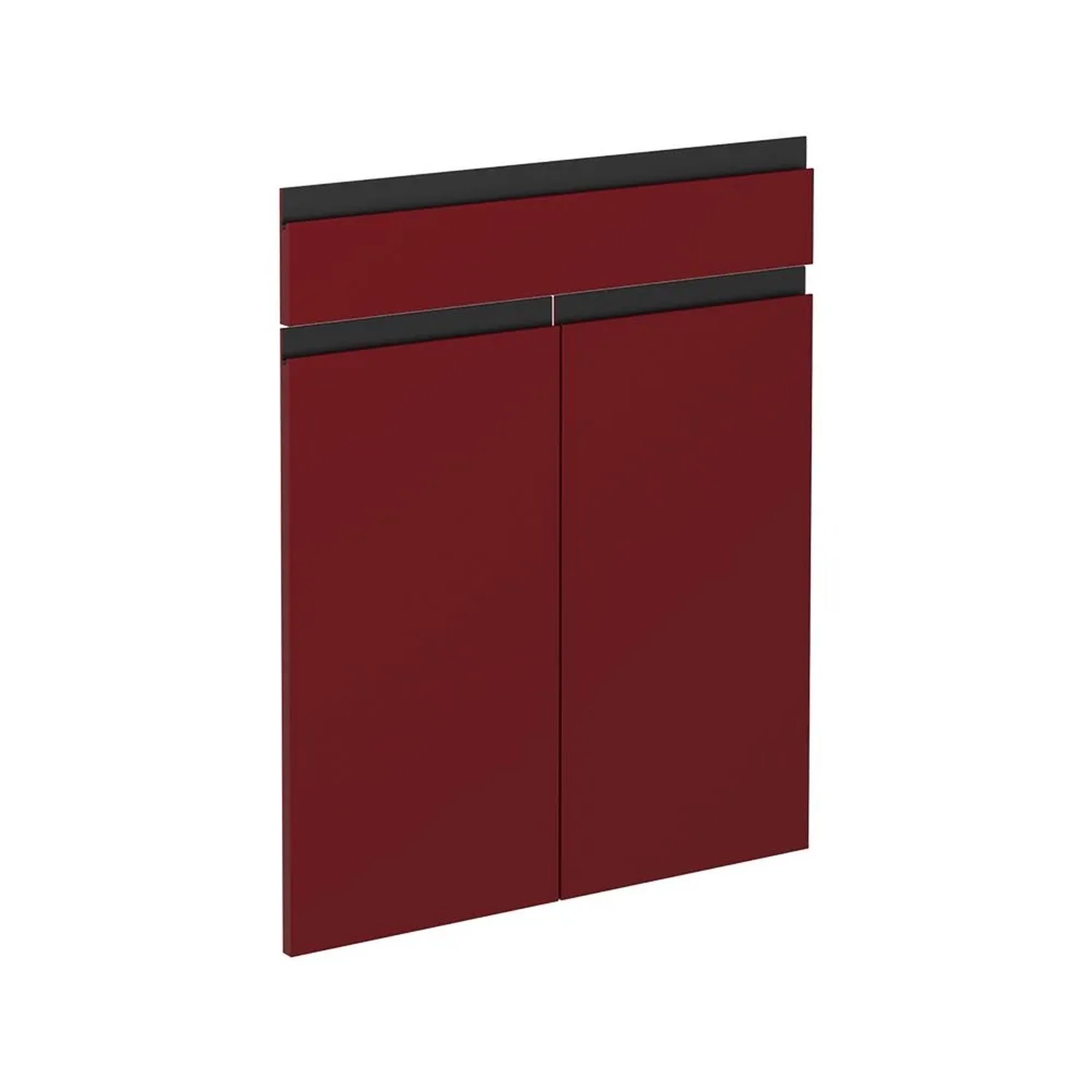 Vicco Küchenfront R-Line Rot 60 x 71 Möbelfront für den SchuBunterschrank Art Nr 39523