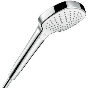Hansgrohe Croma Select E Vario Handbrause, 3 Strahlarten, weiß-chrom.
