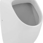 Weißes Ideal Standard Connect Absaugeurinal aus Kristallporzellan.