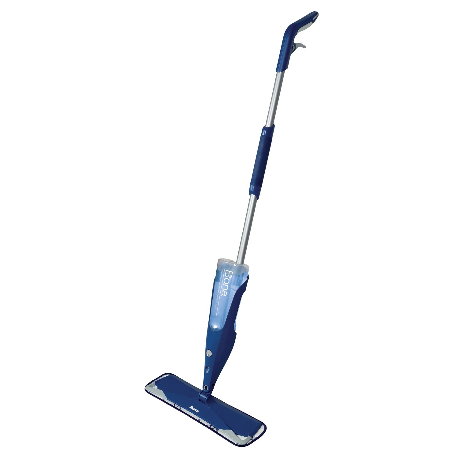 Bona Sprühwischer Premium Spray Mop für Parkett & Hartböden (Inhalt: Spray Mop, Nachfüllkartusche (0,85L), Mikrofaser Reinigungspad) Für alle lackierten oder mit Hartwachs behandelten Holzböden