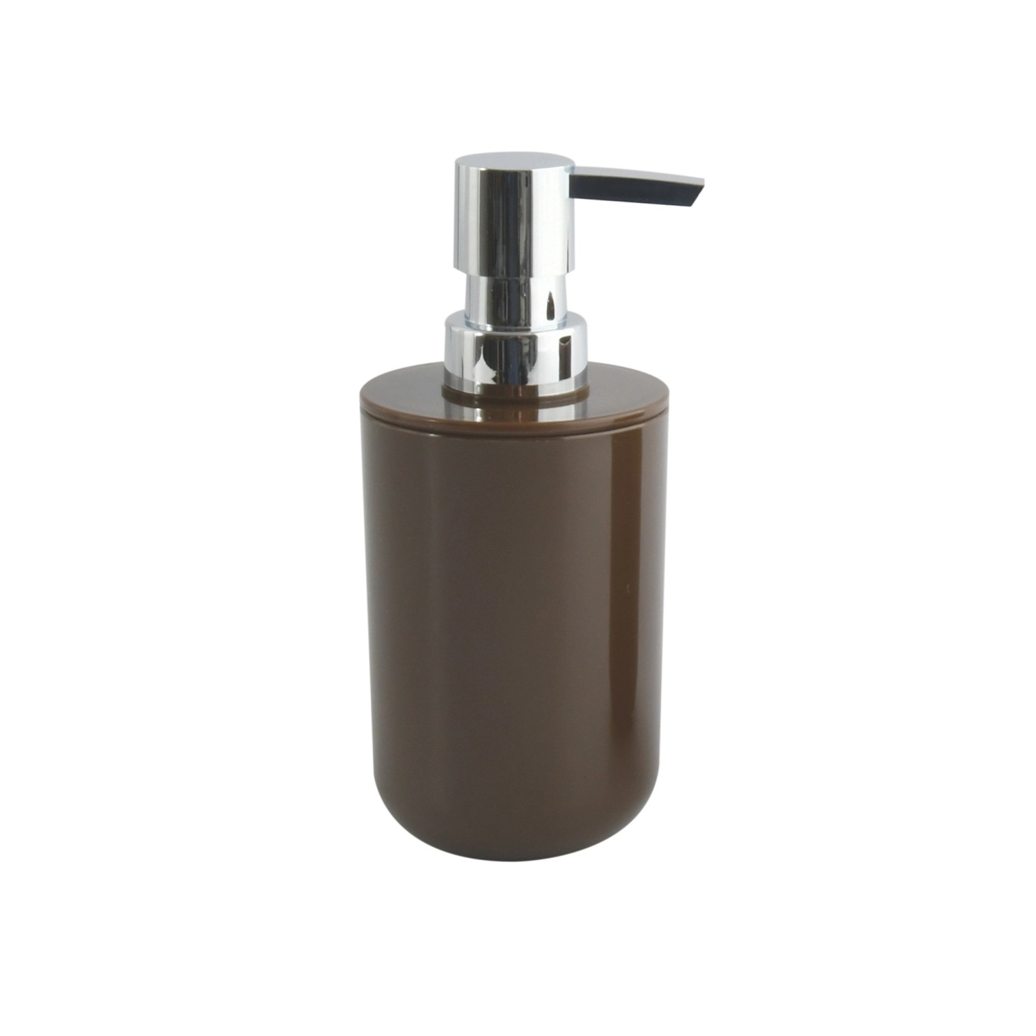 MSV Seifenspender Inagua Polystyrol Ø 7,2 cm x 16 cm Schokolade günstig online kaufen