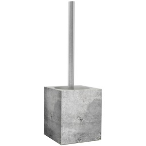 Sanilo WC-Bürste Beton: WC-Bürste mit Edelstahlgriff und Beton-Optik für moderne Badezimmer.