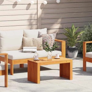 vidaXL Couchtisch Braun 70 x 35 x 35 cm Akazie Massivholz 4108119