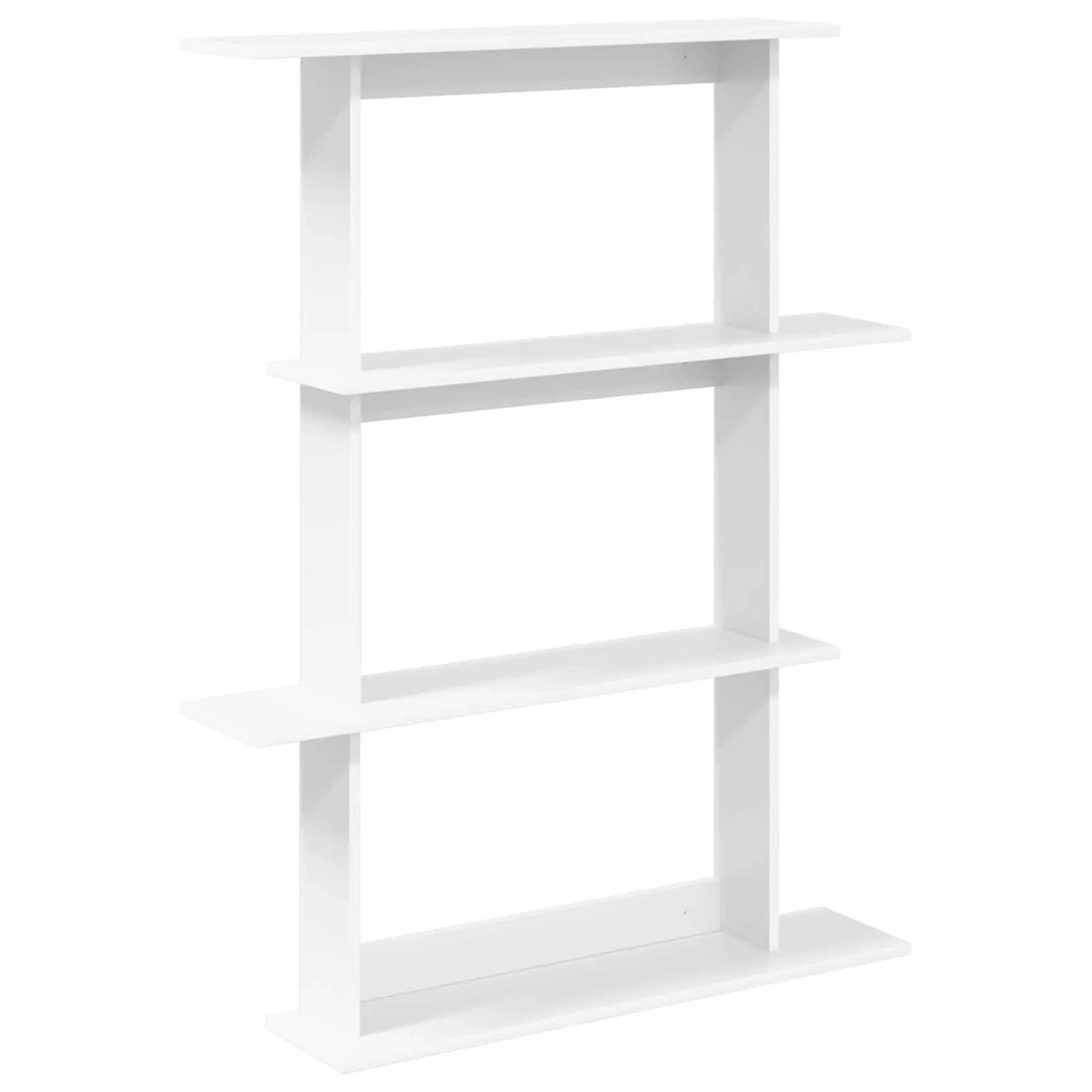 vidaXL Wandregal Weiß 100 x 20 x 126 cm Holzwerkstoff 8012060