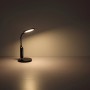 Schwarze LED-Tischleuchte Fruggy von Globo mit Flexarm und Touchdimmer für Design-Tischlampen.