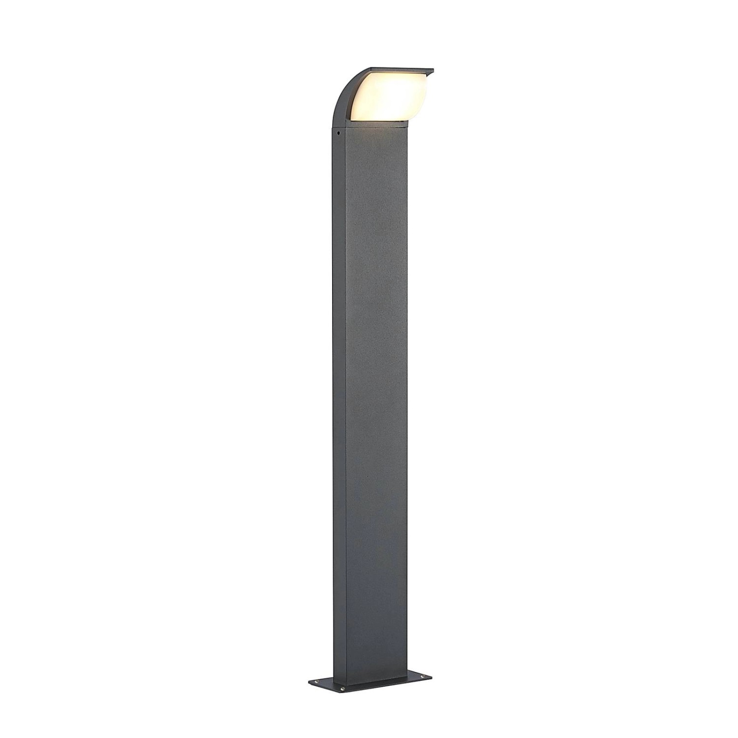 Lucande LED Außenleuchte Tinna 9617064 Modern in Schwarz aus Aluminium 1-flammig