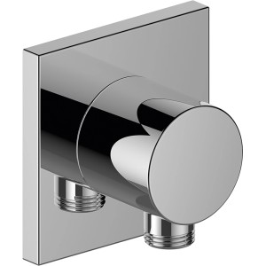 Keuco IXMO Schlauchanschluss, eckig, Chrom, DN15. Duschzubehör für Brauseschläuche.