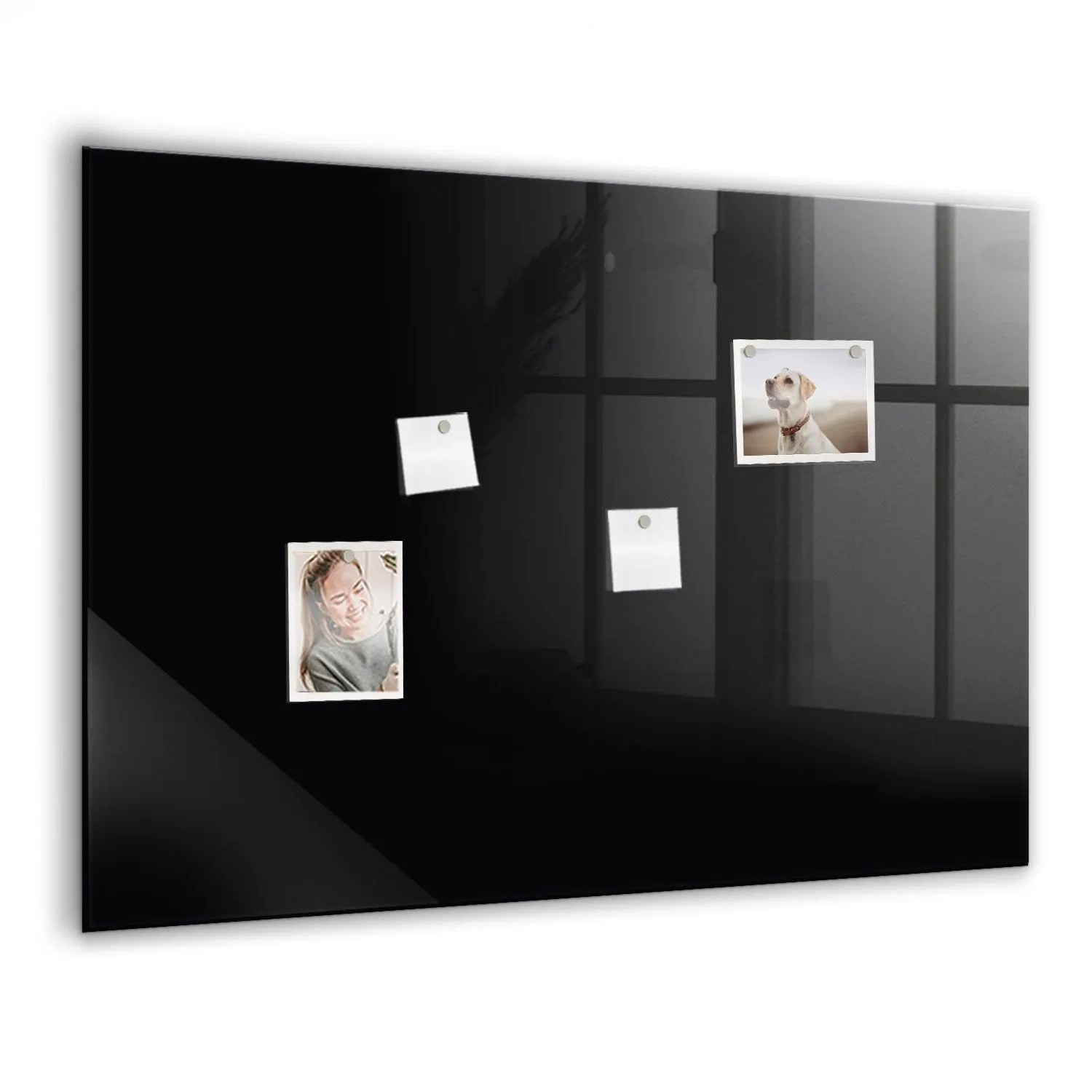 Tulup Beschreibbare Magnettafel Schwarze Farbe 100x70 cm Beschreibbare Magn günstig online kaufen