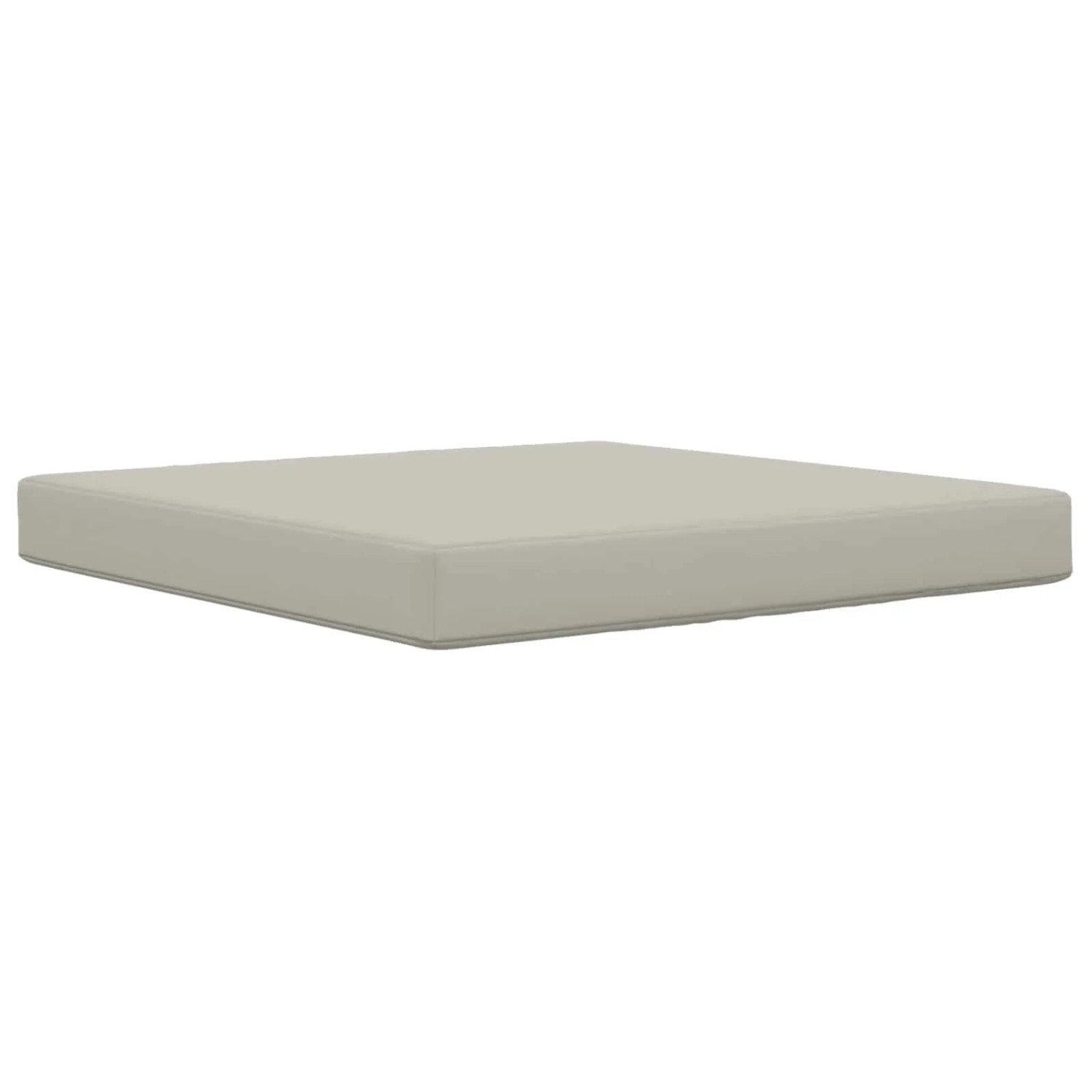 vidaXL Sofakissen für Draußen Grau 80 x 80 x 8 cm Polyester 900813