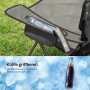 WOLTU Campingstuhl Klappbar Leicht mit Hochlehne Kühltasche Getränkehalter_4