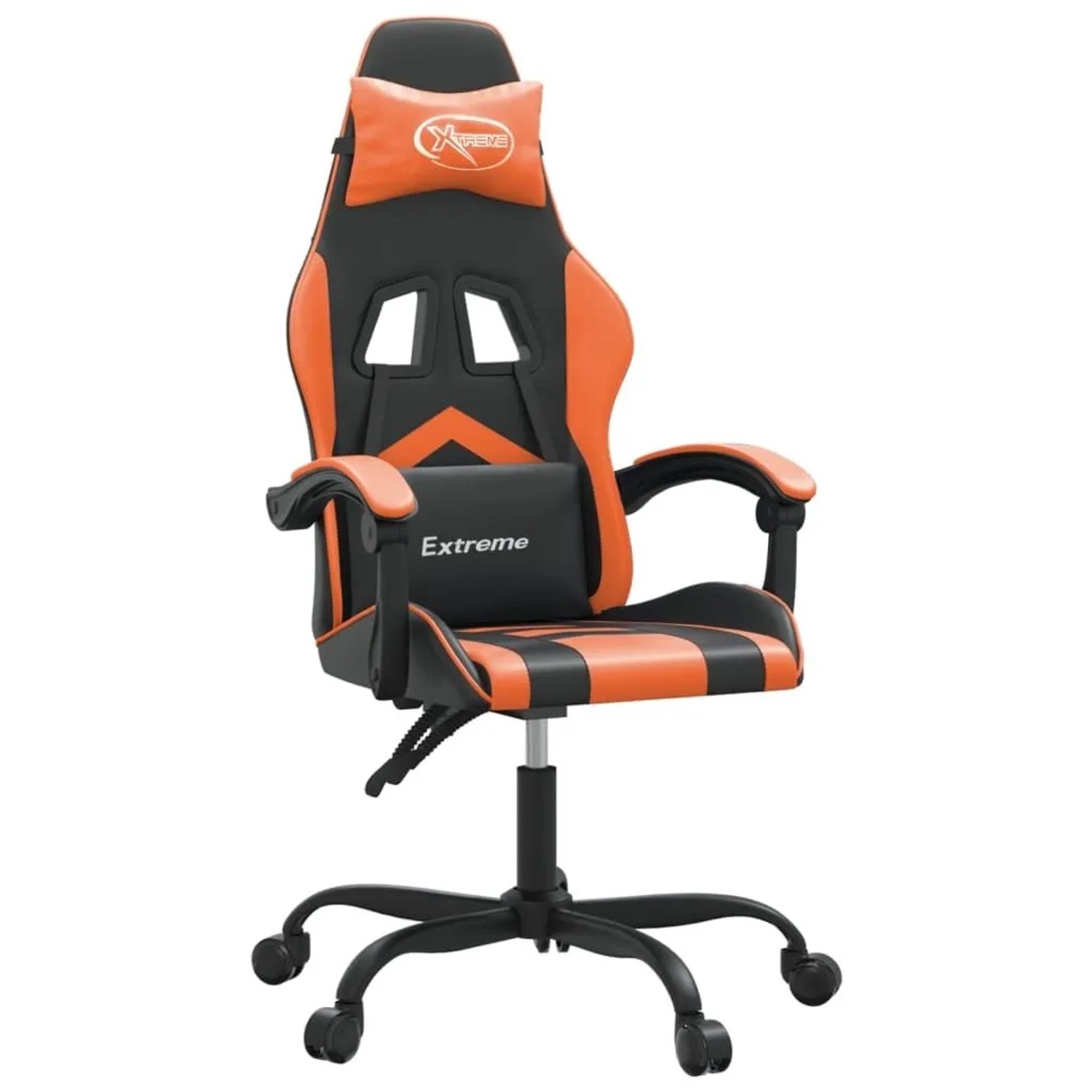 vidaXL Gaming-Stuhl Schwarz und Orange Kunstleder 3143896 günstig online kaufen