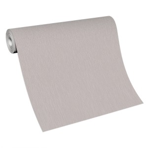 Guido Maria Kretschmer Vliestapete Fusion in Taupe, Rollenansicht der Dekortapete.