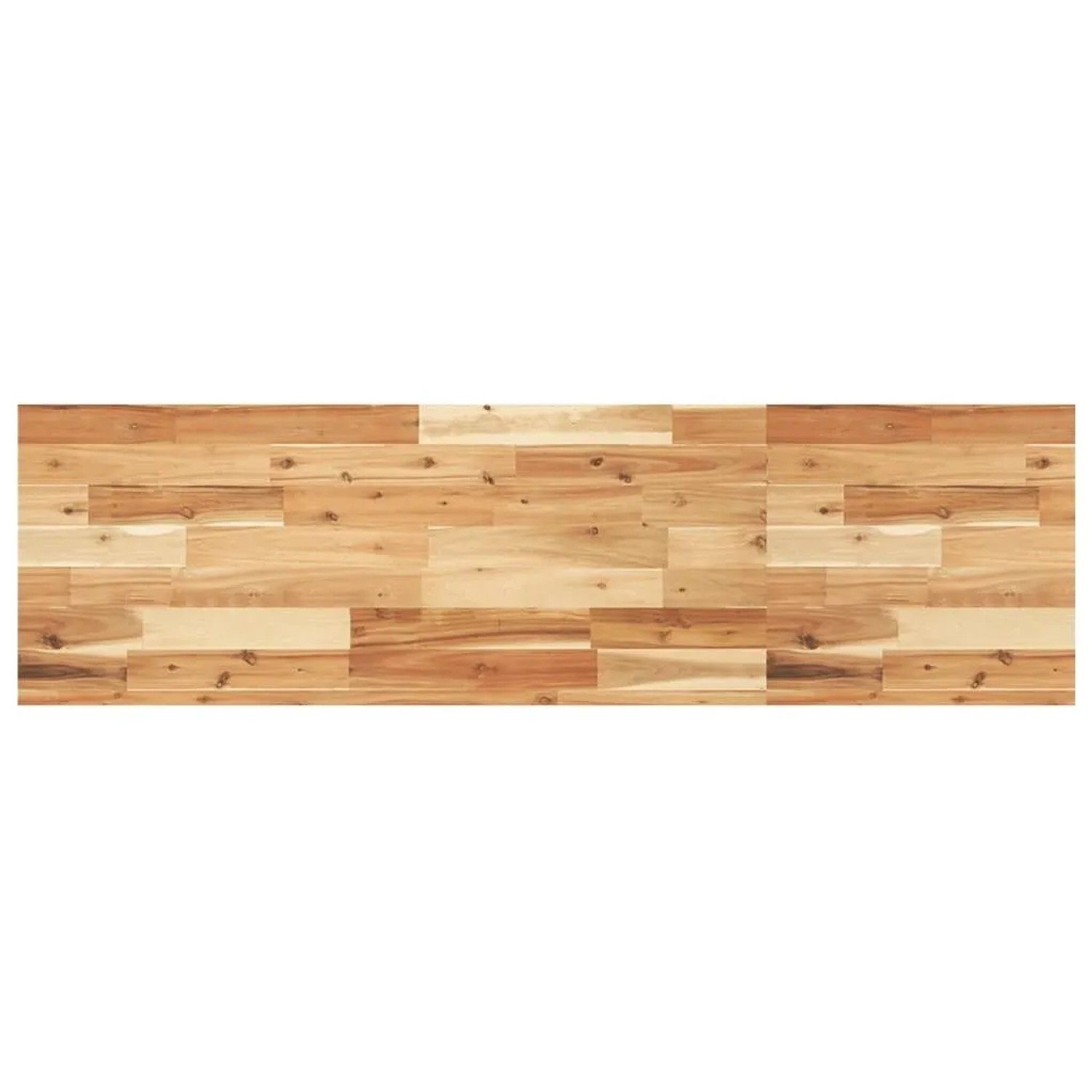 vidaXL Schweberegal 160x40x4 cm Massivholz Akazie Ölbehandelt 3279651