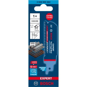 Bosch Expert S555 CHC Säbelsägeblatt für dickes Metall, geeignet für alle Säbelsägen mit S-Schaft.