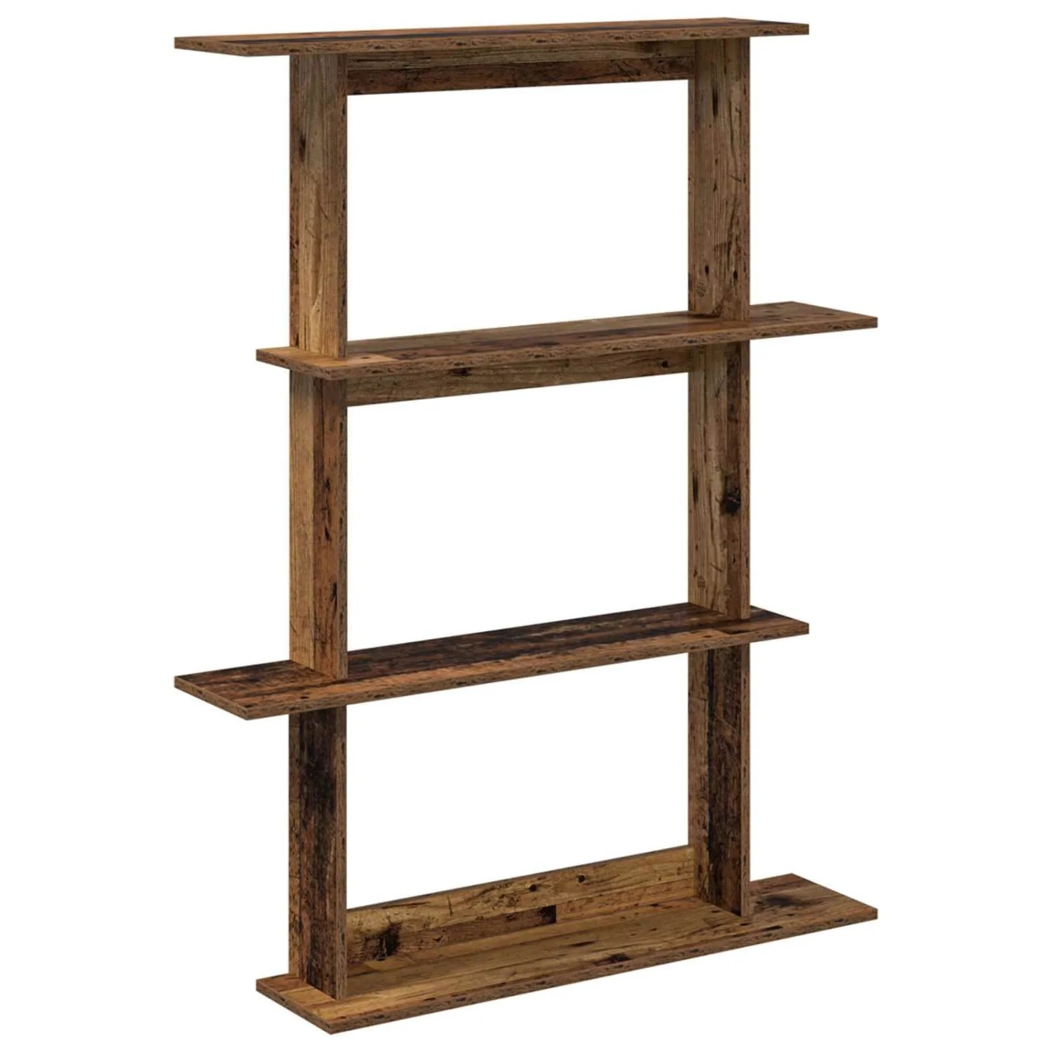 vidaXL Wandregal Altholz 100 x 20 x 126 cm Holzwerkstoff 8012066