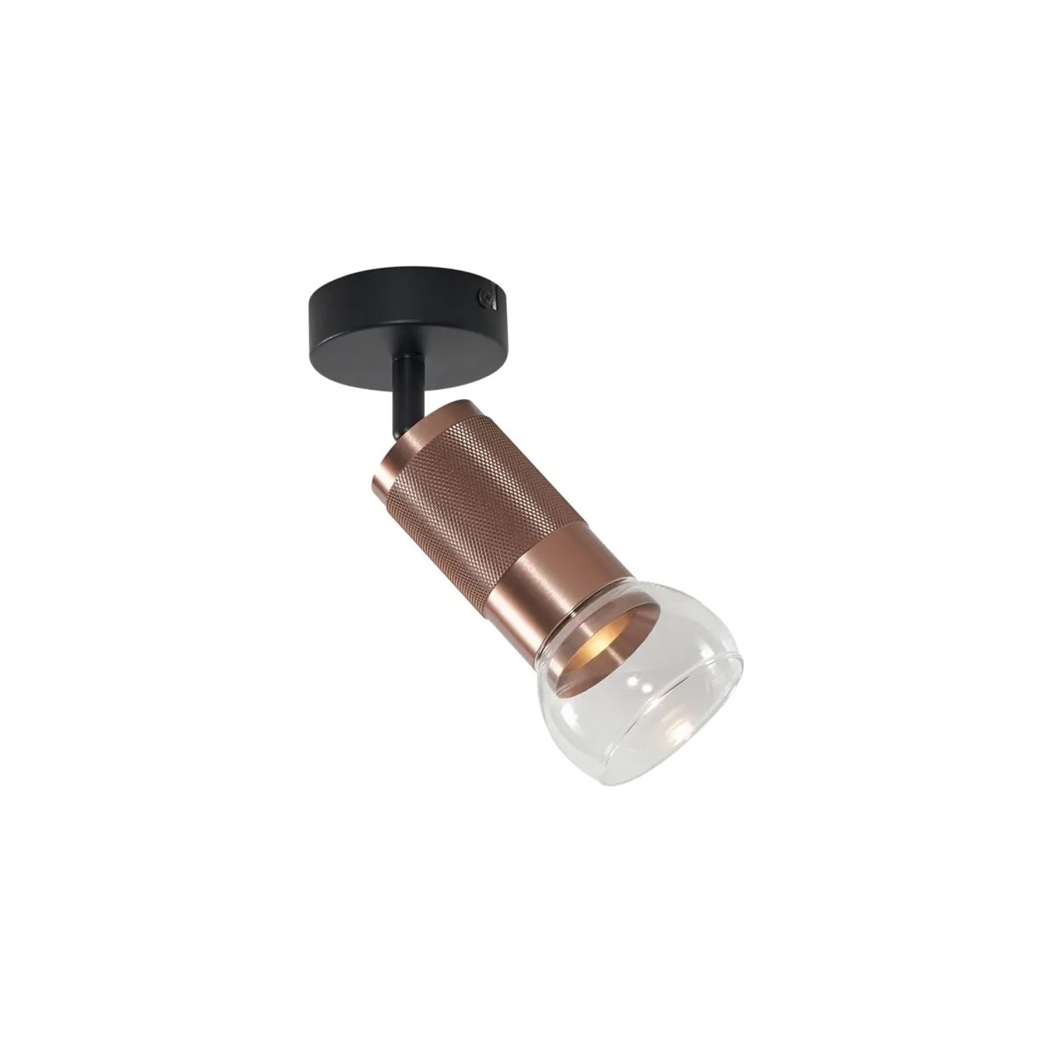 QAZQA Moderner Deckenspot Dark Bronze Verstellbar Veerle