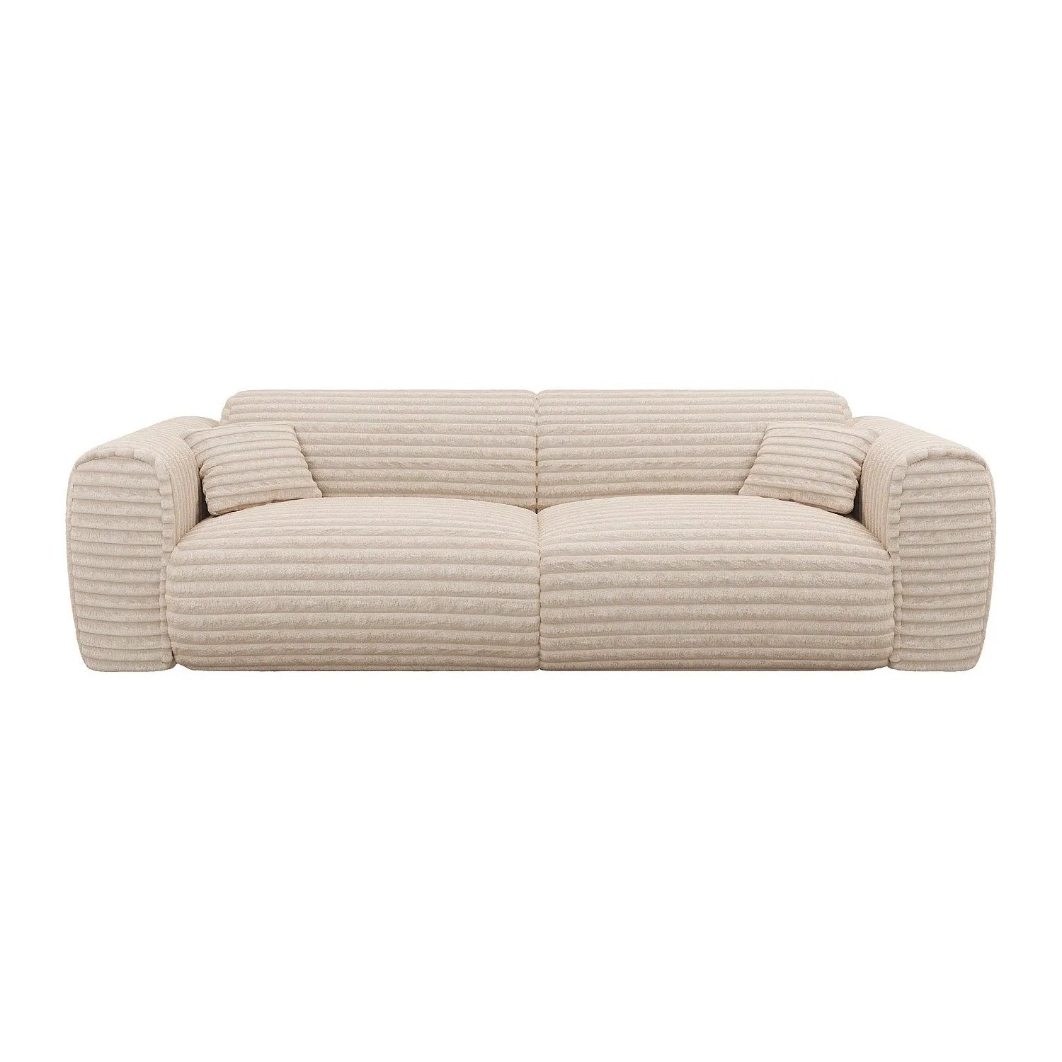 Vente-unique Schlafsofa Pognia Beige 236 cm